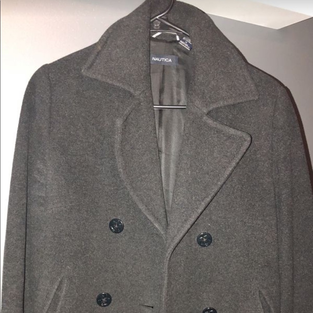 Gray Peacoat - image 2